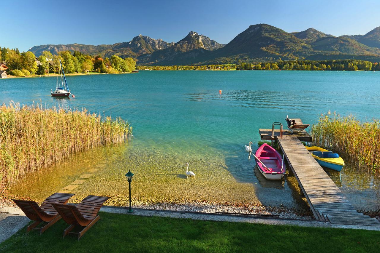 Haus Seeromantik Hotel Sankt Wolfgang im Salzkammergut Bagian luar foto